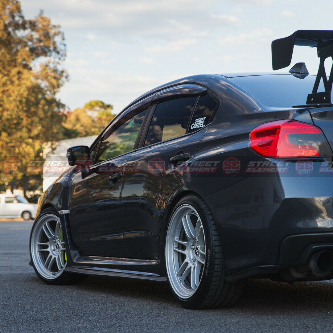 CS Type-1 Style Side Skirts For 2014-2021 Subaru WRX/STI V1 (CARBON FIBRE)