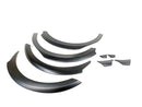 SEV1 Style Widebody Flares WHOLE SET For 2019-2021 Tesla Model 3 (MATTE BLACK)