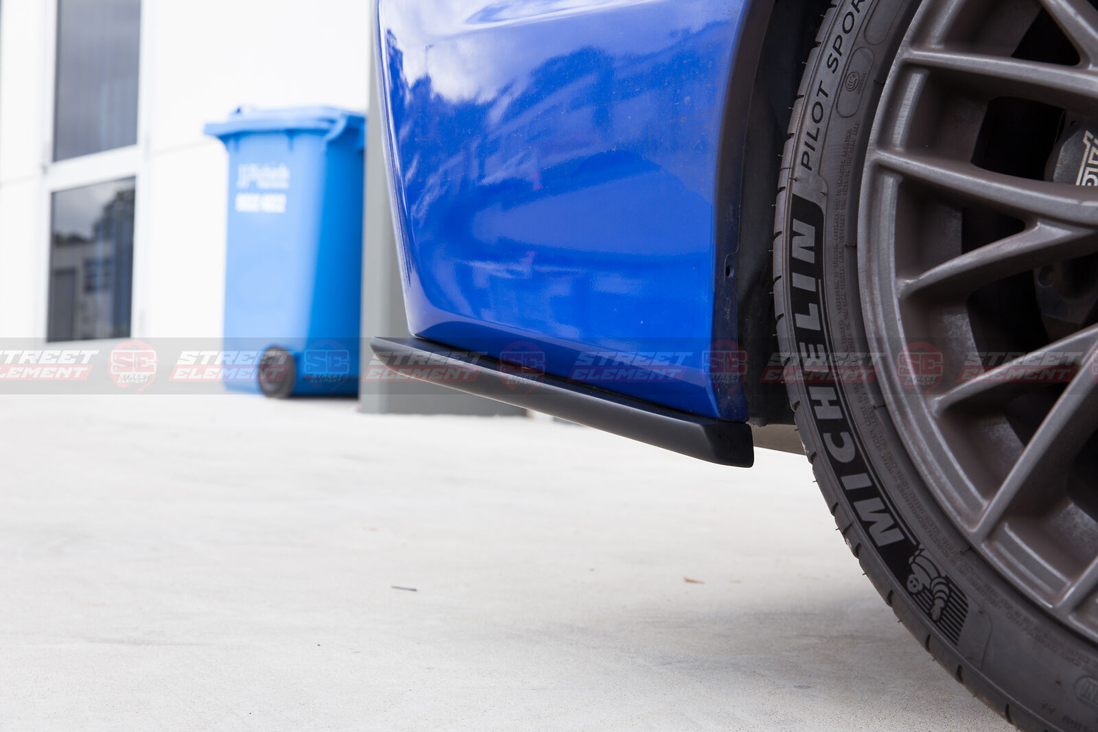 CS Type-1 Style Rear Bumper Spats For 2014-2021 Subaru WRX/STI V1 (UNPAINTED)