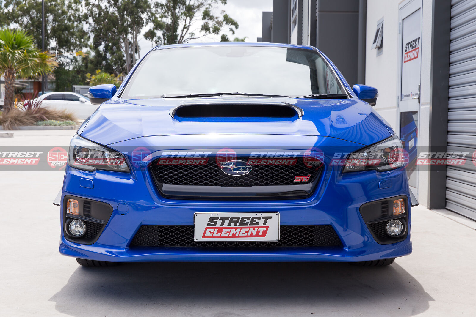 D1 Style Front Canards For 2014-2020 Subaru WRX/STI & Levorg V1 (GLOSS BLACK)
