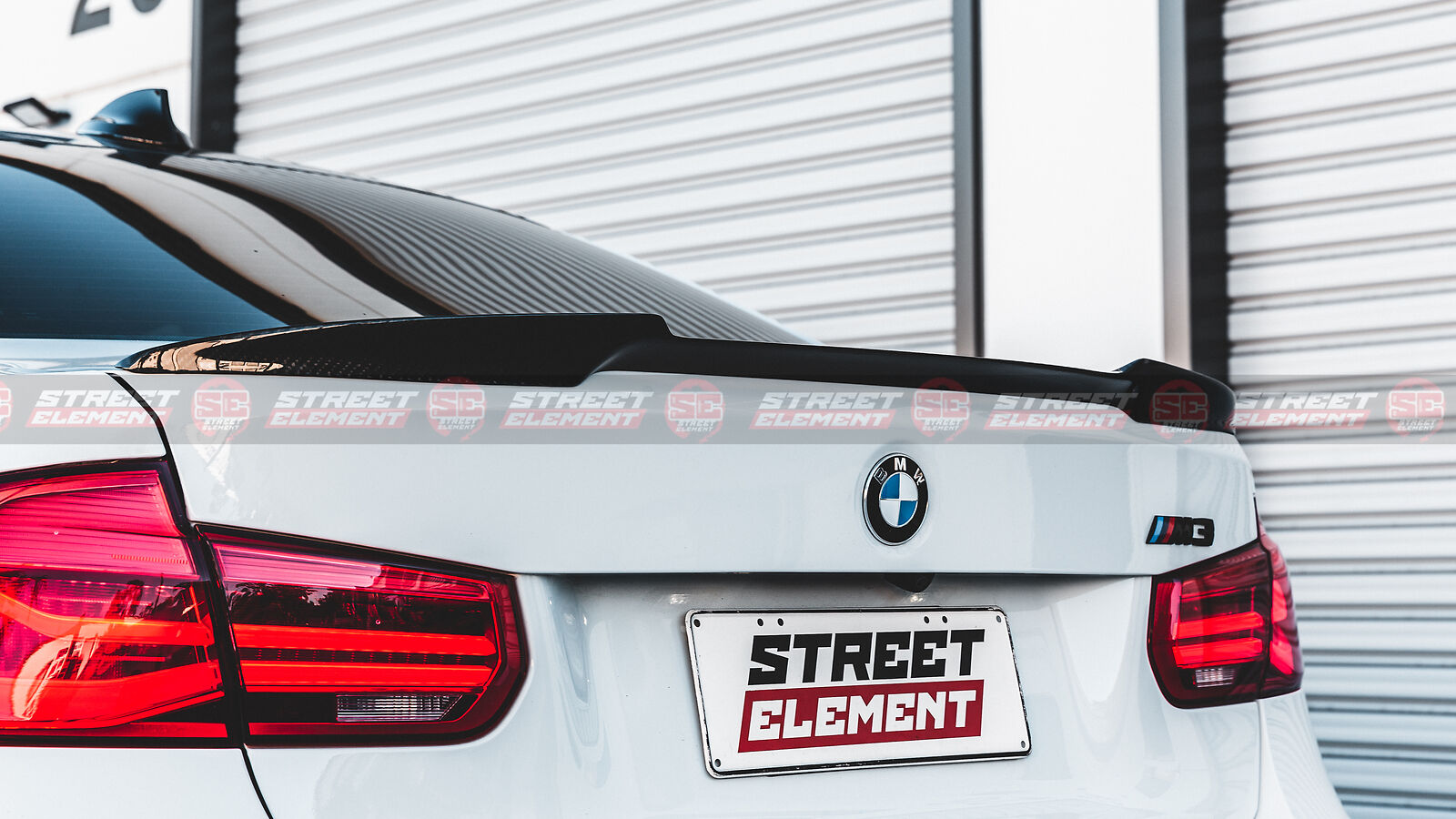 M4 Style Trunk Spoiler For 2012-2018 BMW F30 3-Series & F80 M3 (MATTE BLACK)