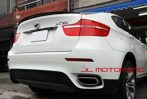 M Performance Style Carbon Fibre Trunk Spoiler For MY08-14 BMW E71 X6 / X6M (CF)