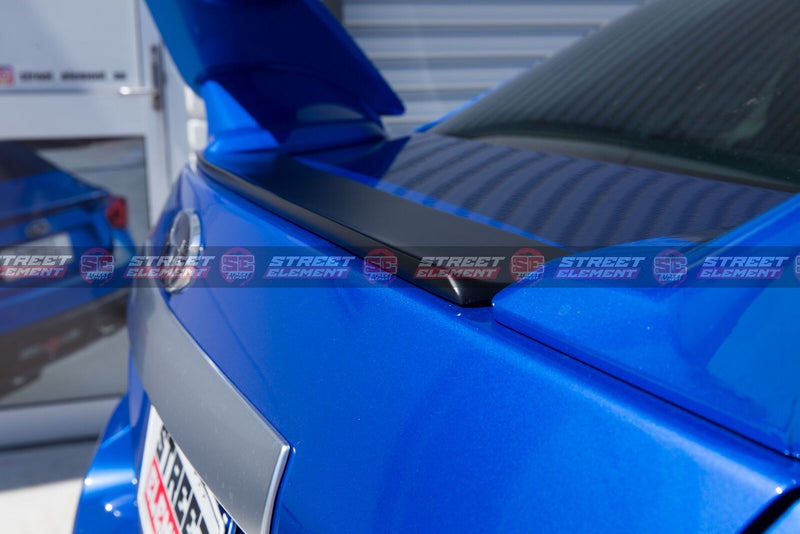 Cover Plate For 2008-2013 Subaru Impreza WRX G3 S-T Trunk Wing Spoiler (DARK GREY 61K)