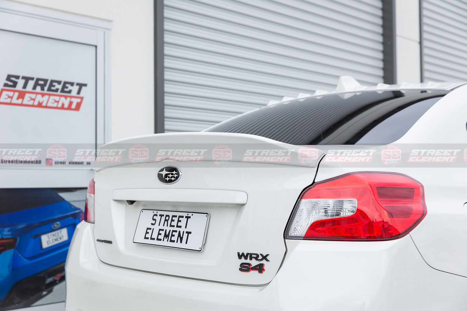 Rexpeed Style Duckbill Trunk Spoiler For 2015-2020 Subaru WRX/STI (WHITE K1X)