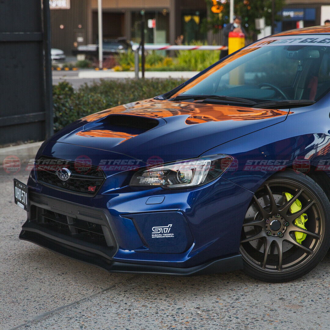 SEV1 Style Foglight Delete W/ Decals For 2018-2021 Subaru WRX/STI V1 (BLUE K7X)