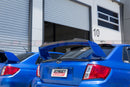 STI Style Lip Spoiler For 2008-2014 Subaru Impreza WRX/STI G3 (GLOSS BLACK) NEW