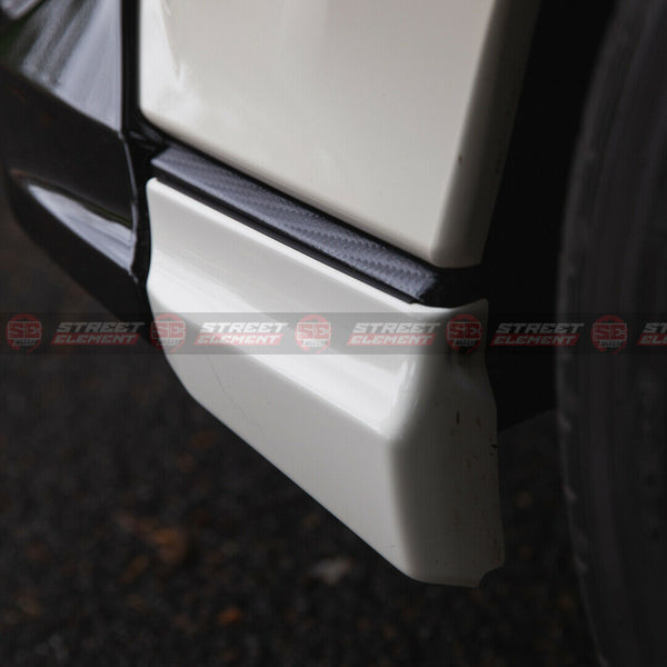 M-P Style Rear Bumper Spats For 2017-2020 Honda Civic Type R FK8 (WHITE NH0)