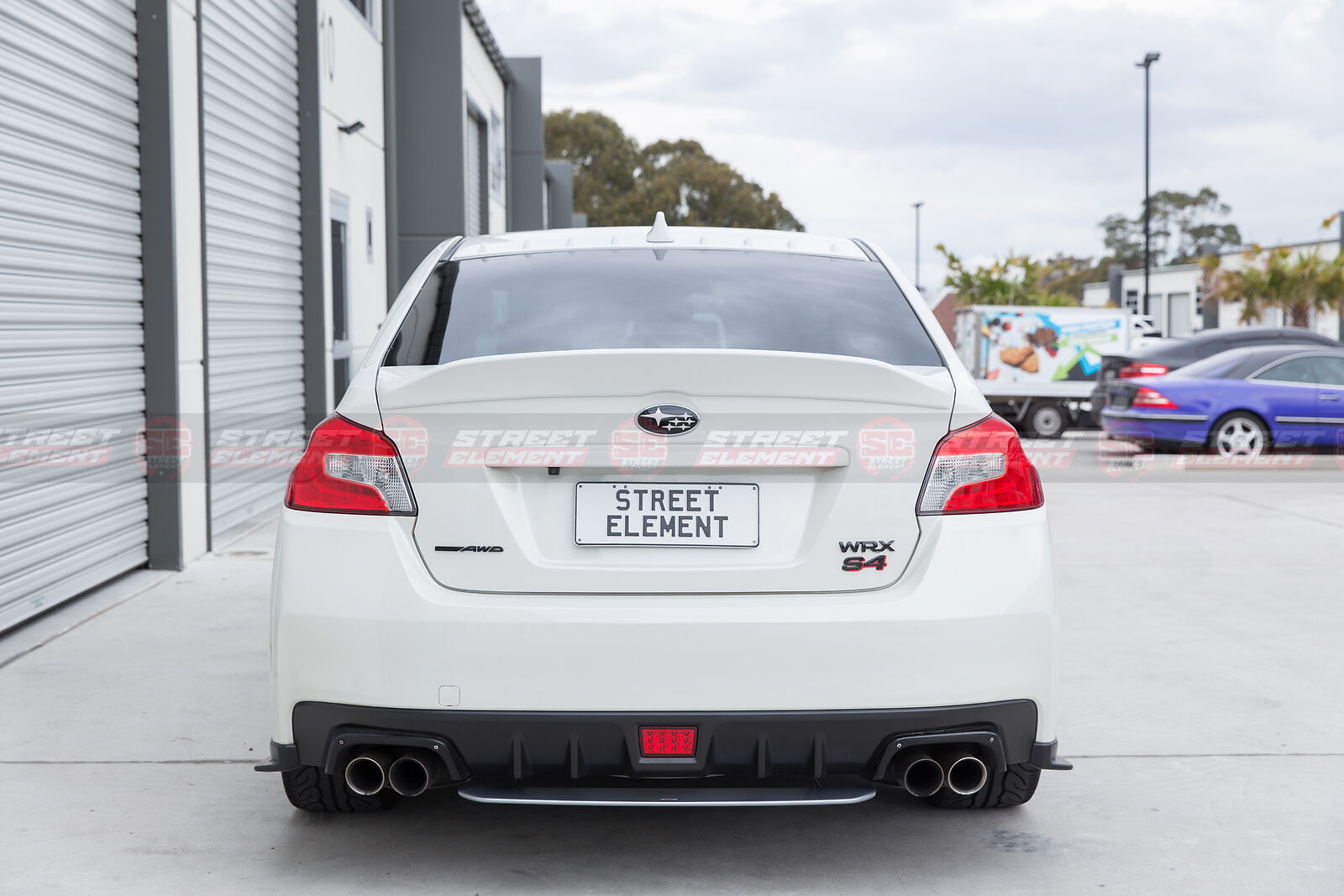 Rexpeed Style Duckbill Trunk Spoiler For 2015-2020 Subaru WRX/STI (WHITE K1X)