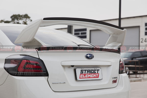 RWN Style Low-Profile Trunk Spoiler For 2014-2020 Subaru WRX/STI (CARBON FIBRE)