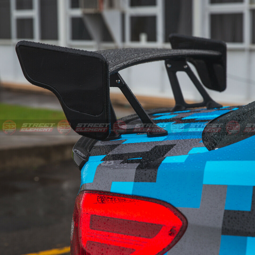 S209 Style Rear GT-Wing Spoiler For 2014-2021 Subaru WRX/STI V1 (GLOSS BLACK)