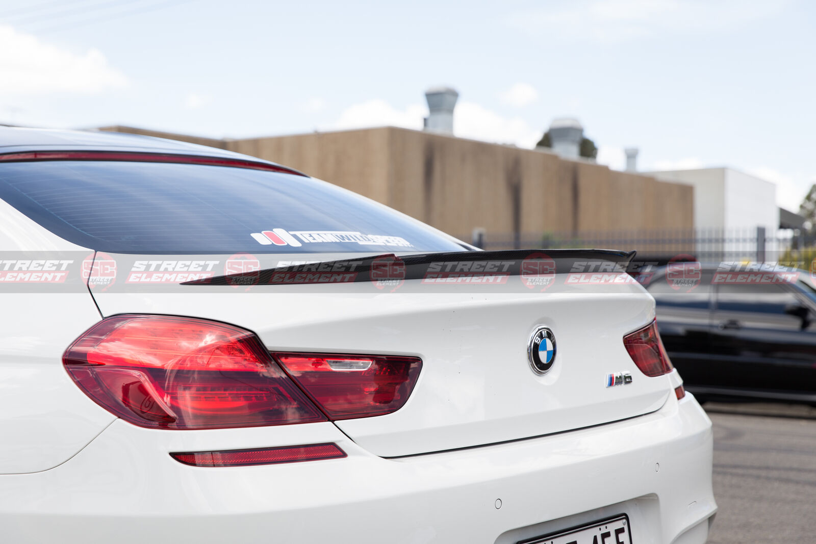 V Style Carbon Trunk Spoiler For MY12-18 BMW F06/F13 M6 Gran Coupe & Coupe (CF)