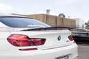 V Style Carbon Trunk Spoiler For MY12-18 BMW F06/F13 M6 Gran Coupe & Coupe (CF)