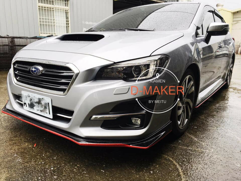 ST Style Front Bumper Lip For 2018-2020 Subaru Levorg V1 LATE MODELS (UNPAINTED)