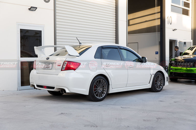 S-T Style Wing Spoiler For 2008-2013 Subaru Impreza RS/WRX/STI G3 (WHITE 37J)