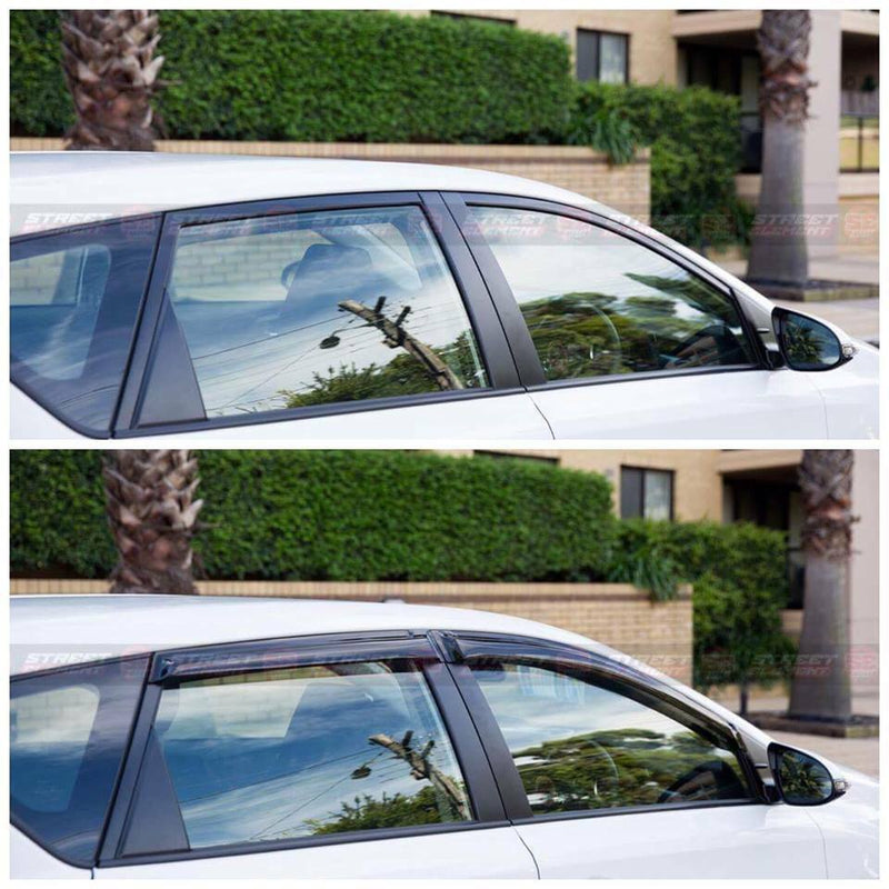 For Toyota Corolla Hatch 2018-2021 Slimline Window Visors/Weathershields (4PCS)