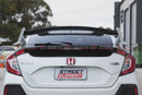TYPE R Style Trunk Wing Spoiler For 2016-2020 Honda Civic HATCH (WHITE NH-788P)