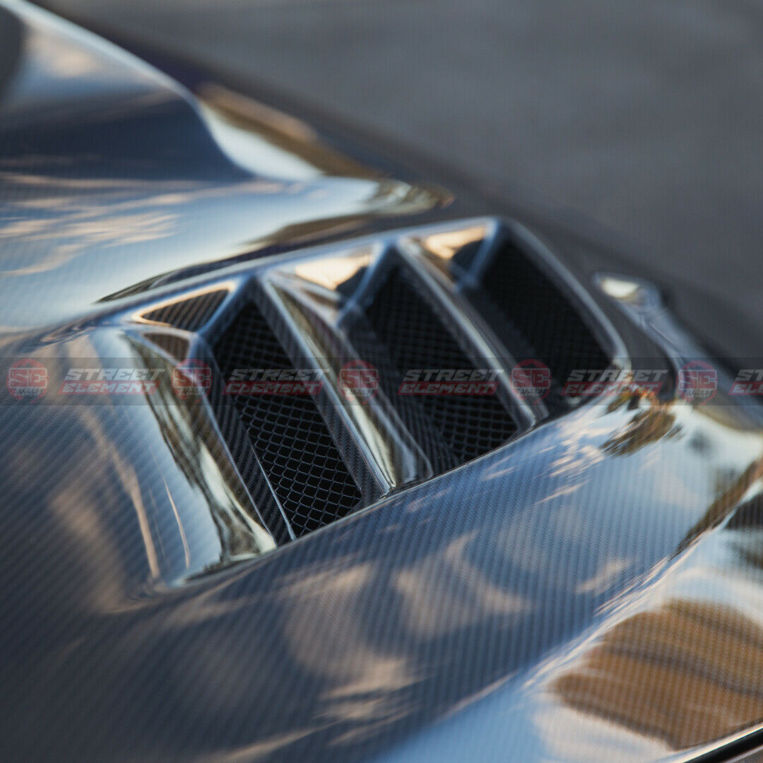 VRS-1 Style Cooling Bonnet/Hood For 2014-2021 Subaru WRX/STI V1 (FORGED CARBON)