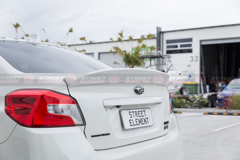 Rexpeed Style Duckbill Trunk Spoiler For 2015-2020 Subaru WRX/STI (SILVER G1U)