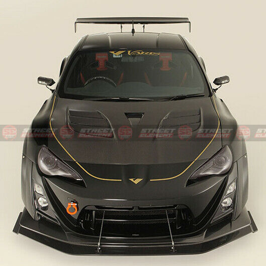 VRS-2 Style Vented Bonnet V2 For 2012-2020 Toyota 86/Subaru BRZ (CARBON FIBRE)