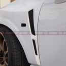 STREET ELEMENT FEEL'S Style Front Fenders & Add-On For 2007-2011 Honda FD2 Civic Type R [Unpainted]