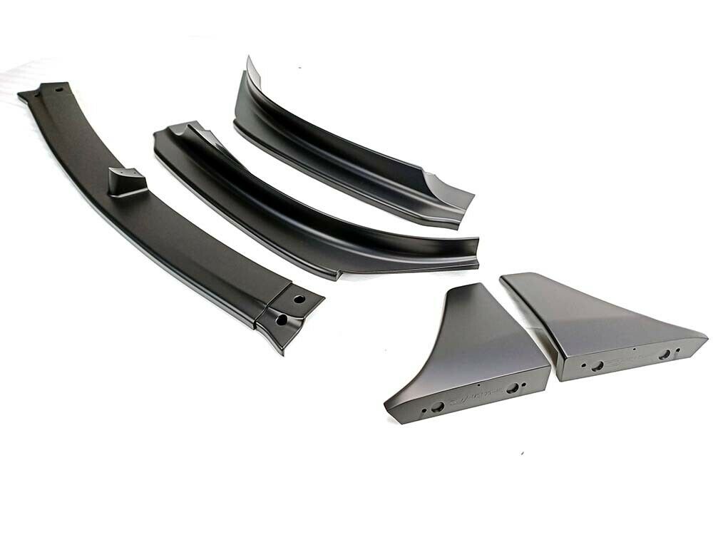 SEV1 Style Front Bumper Lip/Splitter For 2019-2021 Tesla Model 3 (UNPAINTED)