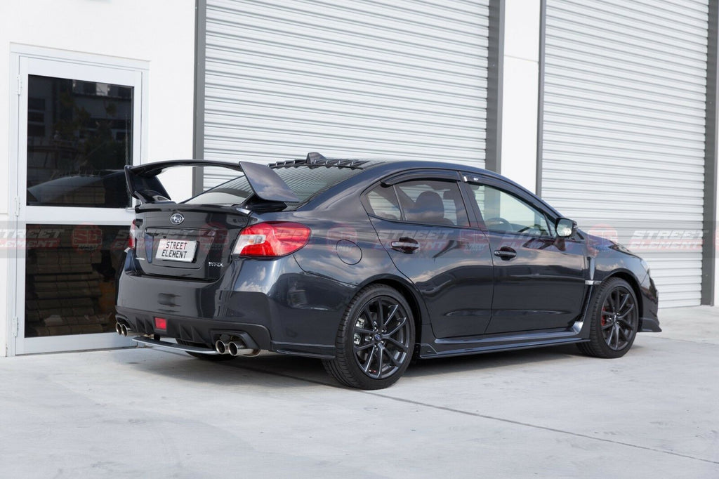 Sti Rear Under Spoiler S-T Style Rear Trunk Wing Spoiler For 2014-2020 Subaru WRX/STI V1 (DM
