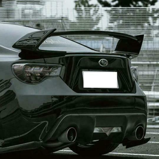ROWEN Style Wing Spoiler (4PCS) For 2012-2020 Toyota 86/Subaru BRZ (UNPAINTED)