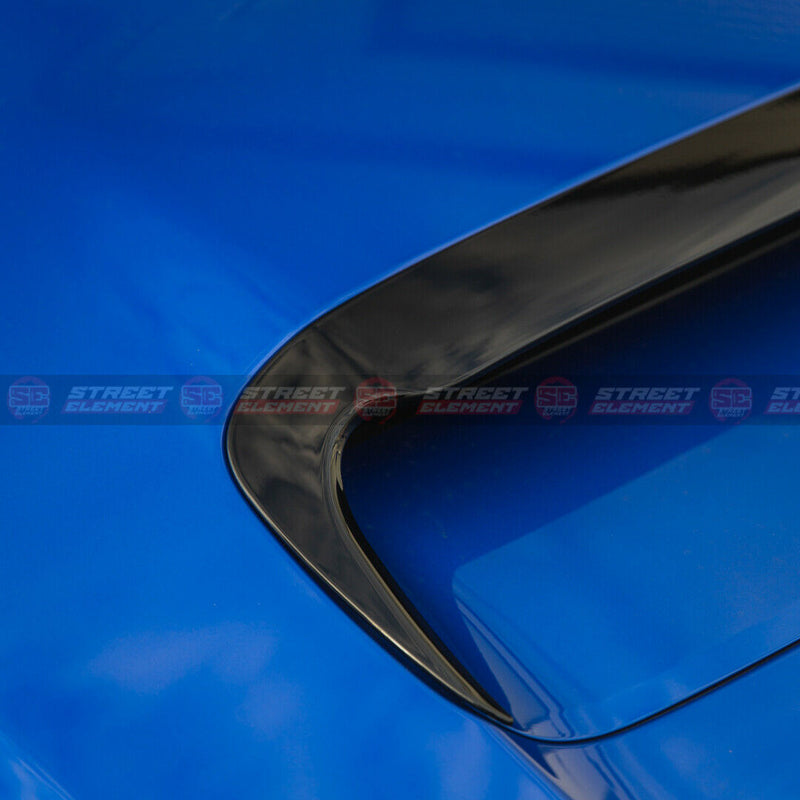 SEV1 Bonnet/Hood Scoop Extension For 2014-2021 Subaru WRX/STI V1 (CARBON FIBRE)