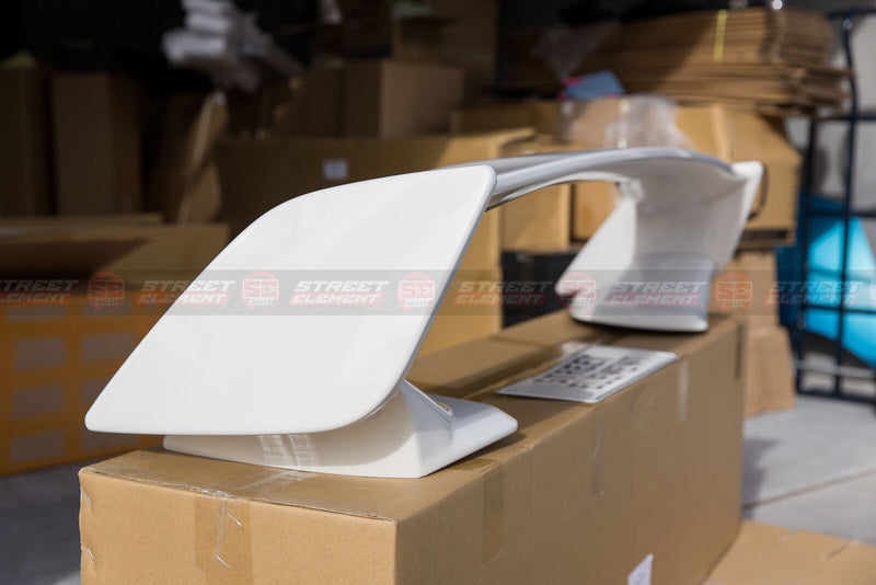 S-T Style Wing Spoiler For 2008-2013 Subaru Impreza RS/WRX/STI G3 (WHITE 37J)