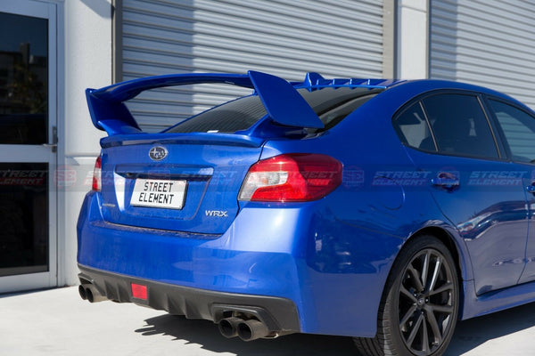 S-T Style Rear Trunk Wing Spoiler For 2014-2020 Subaru WRX/STI V1 (WR BLUE K7X)