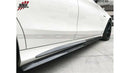 M-Benz C-Class W205/C63S PSM Dynamic Style Carbon Fibre Side Skirt Extensions