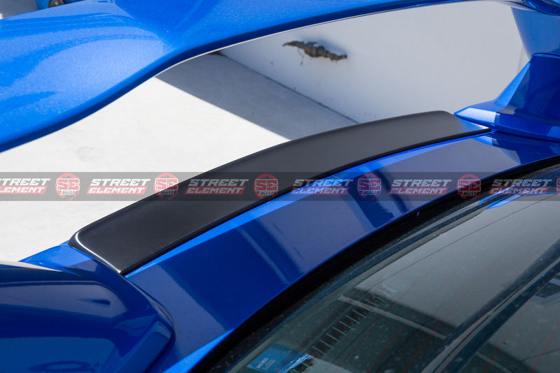 Cover Plate For 2008-2013 Subaru Impreza WRX G3 S-T Trunk Wing Spoiler (DARK GREY 61K)