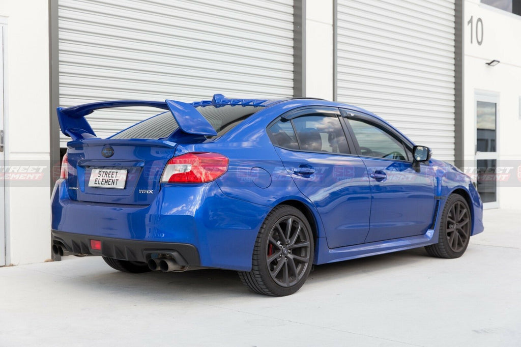 Sti Rear Under Spoiler S-T Style Rear Trunk Wing Spoiler For 2014-2020 Subaru WRX/STI V1 (WR