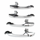 Chrome 4PCS Door Handle Replacement For 2005-2010 Chrysler 300 300C (CHROME) NEW