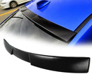 SE V1 Style Rear Window Spoiler For MY15-19 Subaru WRX Premium/STI (MATTE BLACK)