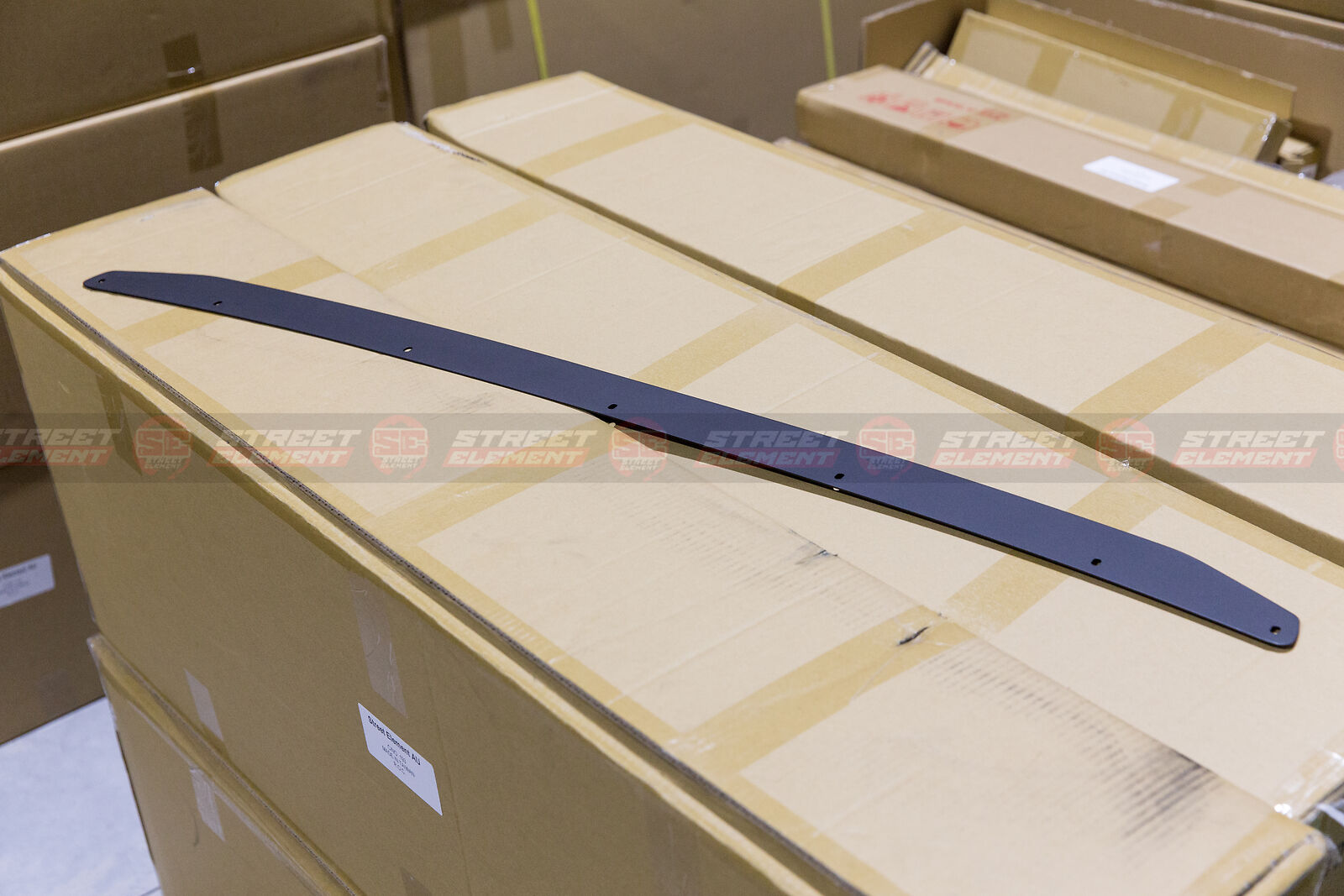 Gurney Flap For MY15-19 Subaru WRX Low-Profile Trunk Lip Spoiler (MATTE BLACK)
