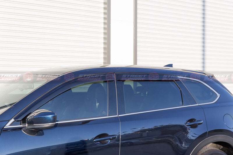 For Mazda CX-9 CX9 2016-2021 TC SUV Slimline Window Visors/Weathershields (4PCS)