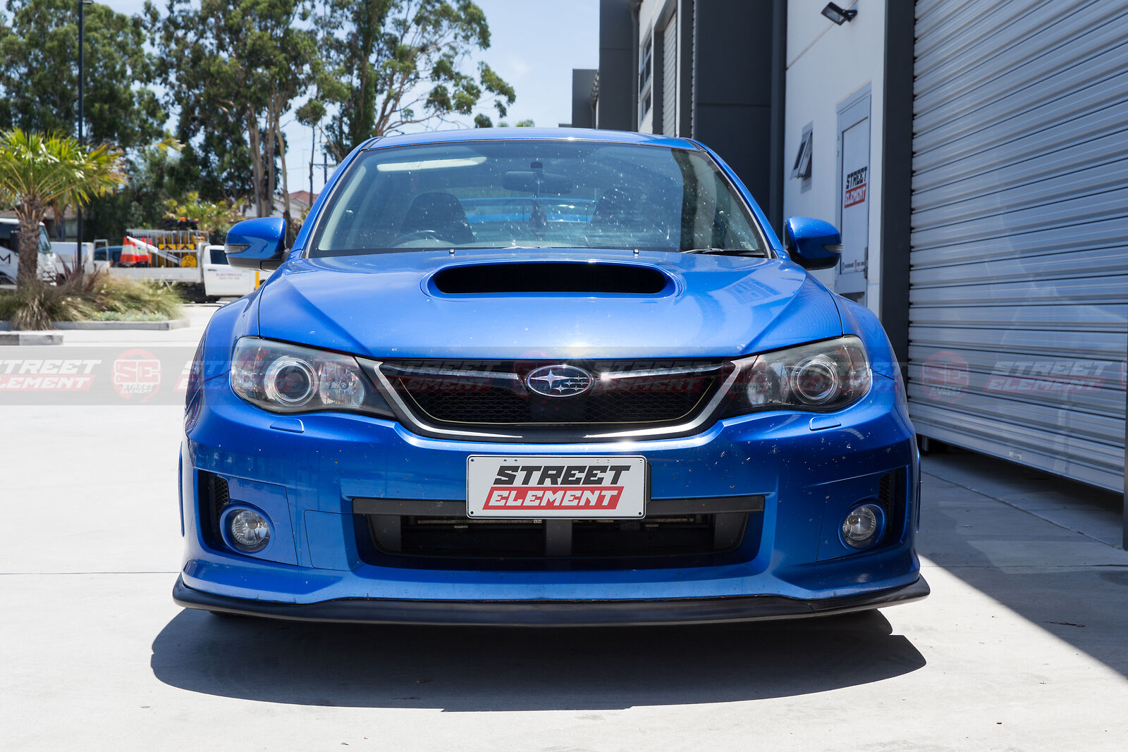 CS Type-1 Style Front Lip For 2011-2013 Subaru Impreza WRX/STI G3 GV (UNPAINTED)