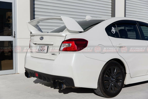 S-T Style Rear Trunk Wing Spoiler For 2014-2020 Subaru WRX/STI V1 (CP WHITE K1X)