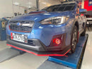 ST Style Front Bumper Lip For 2018-2020 Subaru XV/S-EDITION G5X (UNPAINTED)