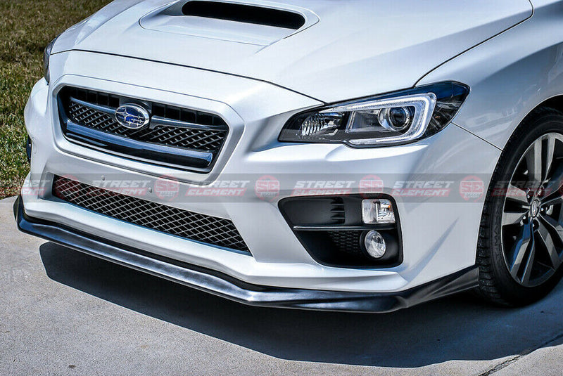 VRS Style Front Bumper Lip For 2014-2020 Subaru WRX/STI V1 VA (PRIMER FINISH)
