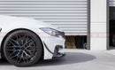 Carbon Front Hyper Canards (Pair) For MY14-18 BMW F80 M3 & F82/F83 M4 (CF)