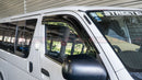 For Toyota HiAce 2004-2018 H200 Van Slimline Window Visors/Weathershields (2PCS)