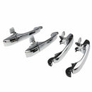 Chrome 4PCS Door Handle Replacement For 2005-2010 Chrysler 300 300C (CHROME) NEW