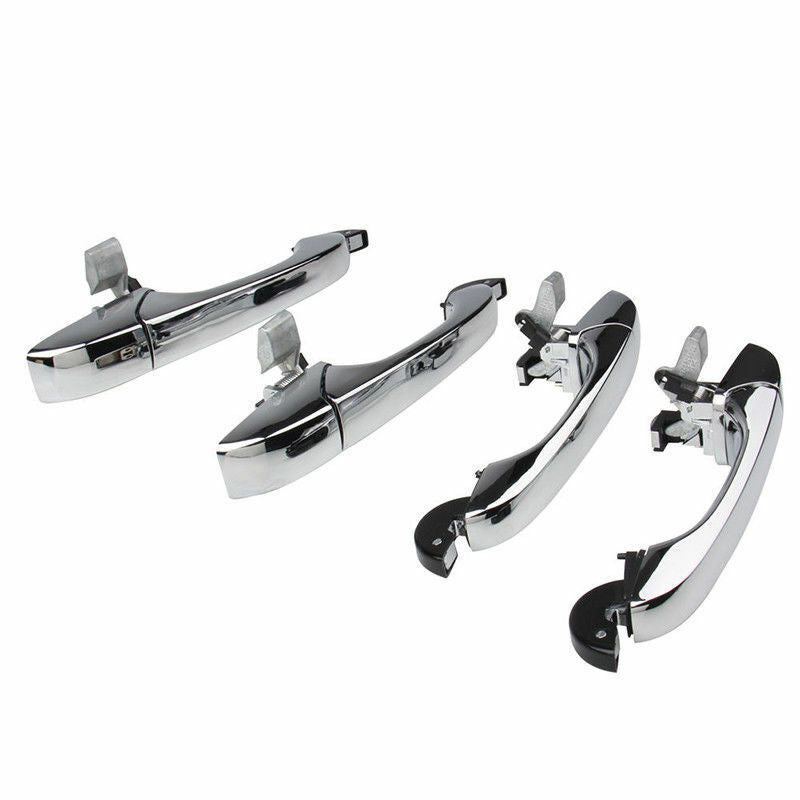 Chrome 4PCS Door Handle Replacement For 2005-2010 Chrysler 300 300C (CHROME) NEW