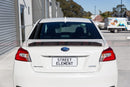 Gurney Flap For MY15-19 Subaru WRX Low-Profile Trunk Lip Spoiler (MATTE BLACK)