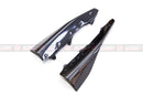 MP Style Carbon Side Skirt Attachments / Winglets For MY15-18 BMW F87 M2 (CF)