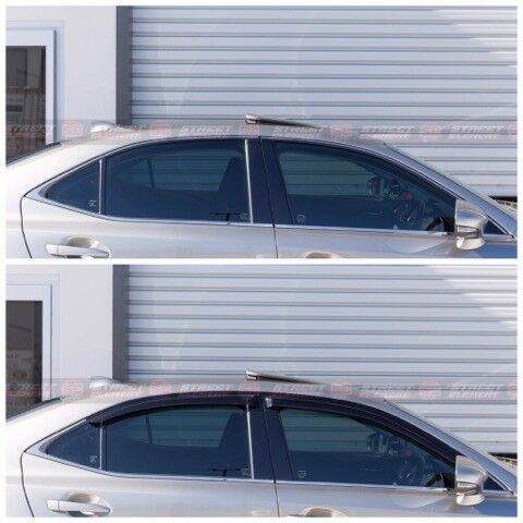 For Lexus IS200t IS300h 2013-2019 XE30 Slmline Window Visors/Weathershields (4P)