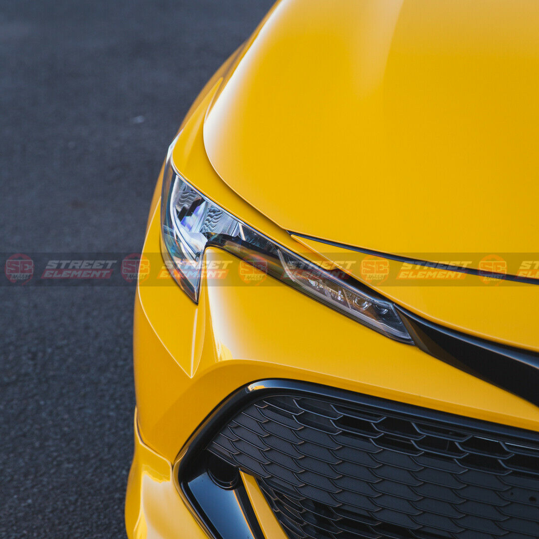 STREET ELEMENT V2 Style Headlight Covers/Eyelids For 2018+ Toyota Corolla E210 / GR GTS [Paint Matched]