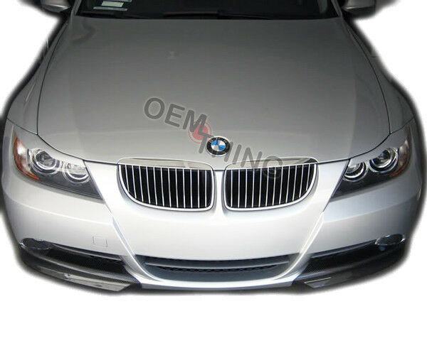 D1 Style Eyelid/Headlight Cover For 2006-2011 BMW E90 3-Series & M3 (UNPAINTED)